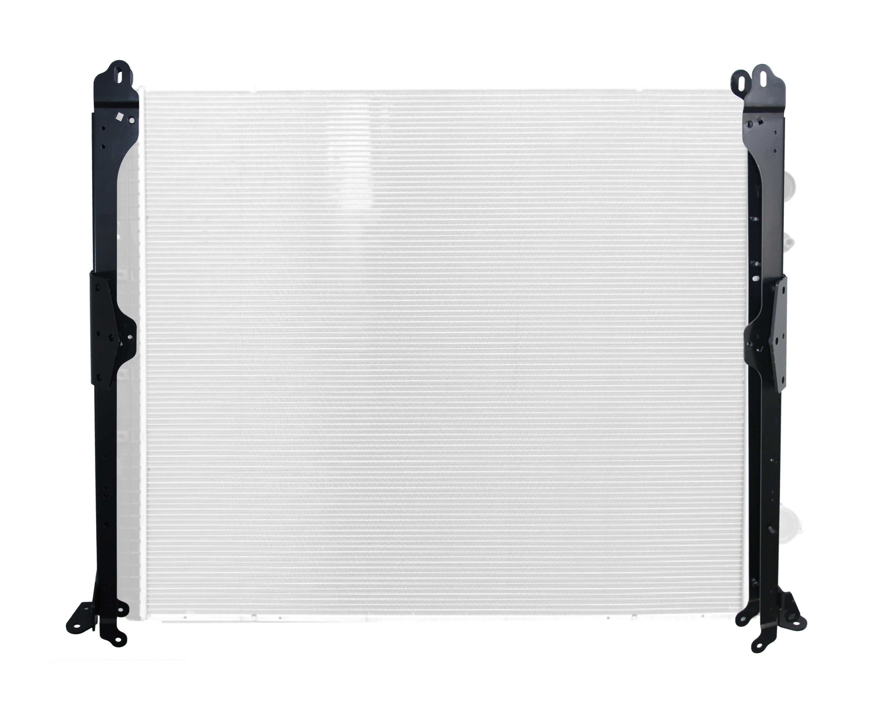 Marco Radiador Tracto Camión Freightliner Cascadia Century Columbia 08-13 Plástico/Aluminio T/A Tomas Cruzadas Marco