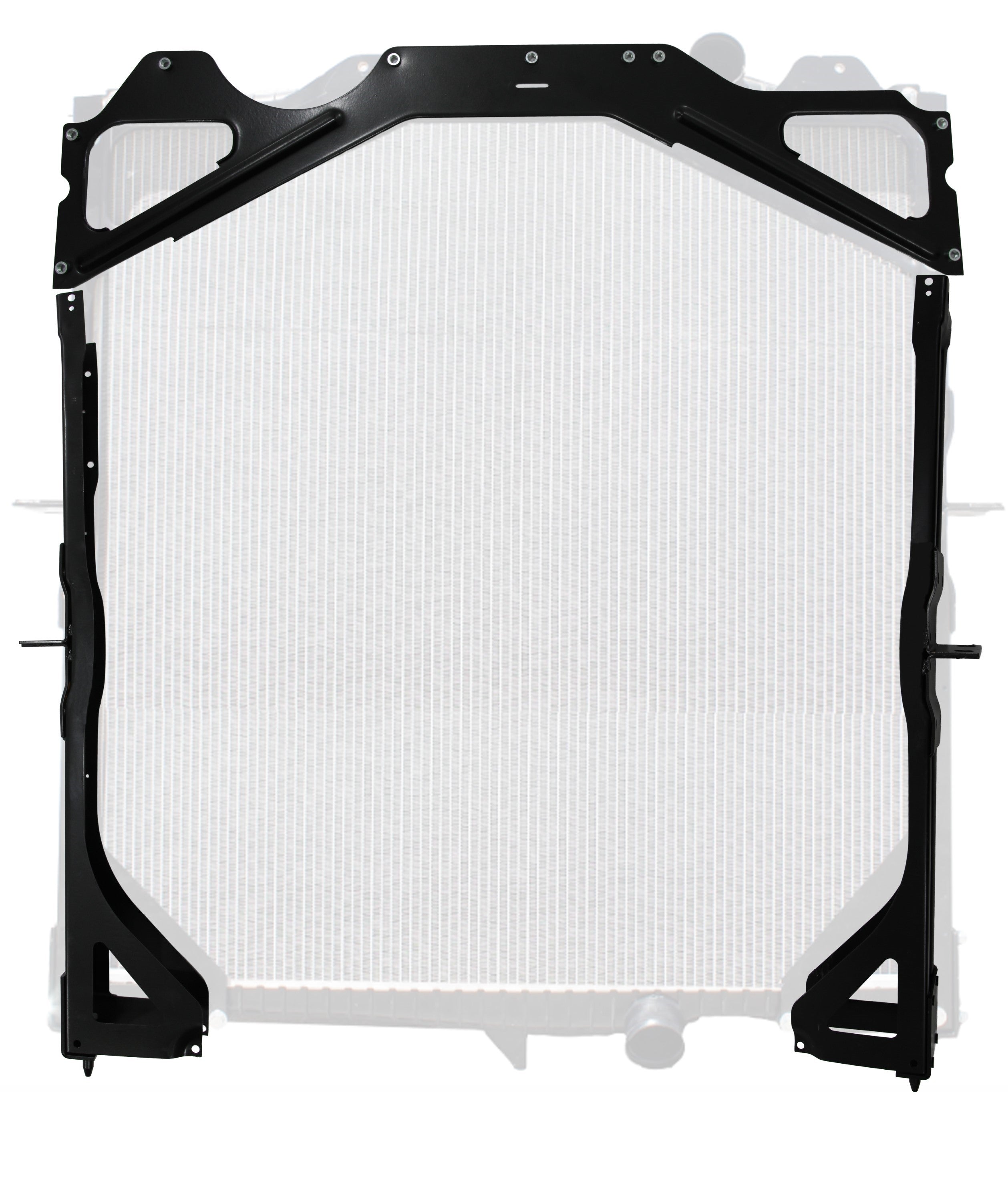 Marco Radiador Tracto Camión Volvo 2000 98-07 Aluminio/Plástico T/M Marco