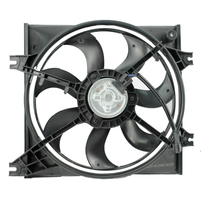 Motoventilador Automotríz Hyundai Accent 00-05 5 Aspas