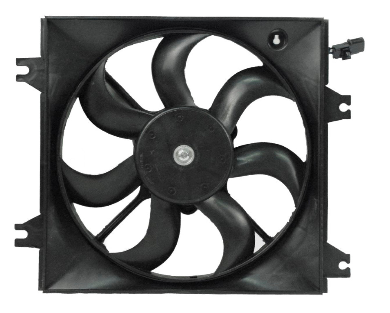 Motoventilador Automotríz Hyundai Accent 00-05 7 Aspas