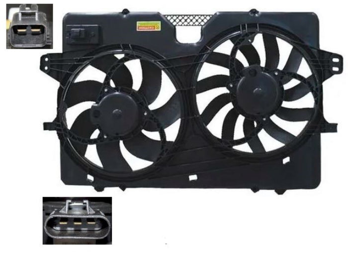 Motoventilador Automotriz Ford Escape 08-12 C/Resistencia