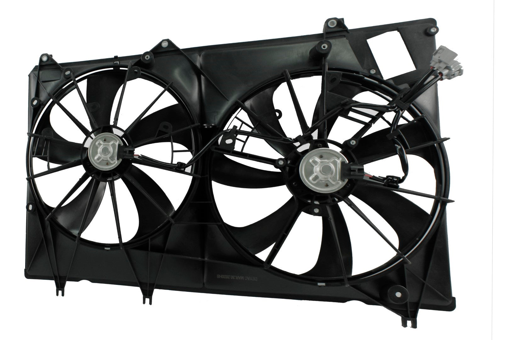 Motoventilador Automotríz Toyota Highlander 08-10 V6 7 y 5 Aspas