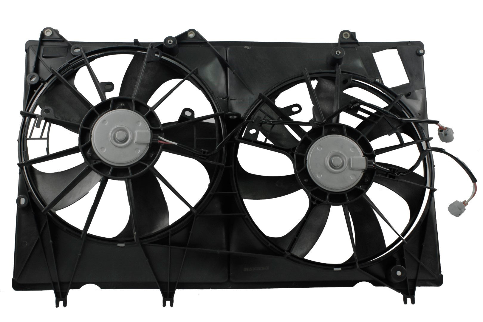 Motoventilador Automotríz Toyota Highlander 08-10 5 y 7 Aspas Conector de 2