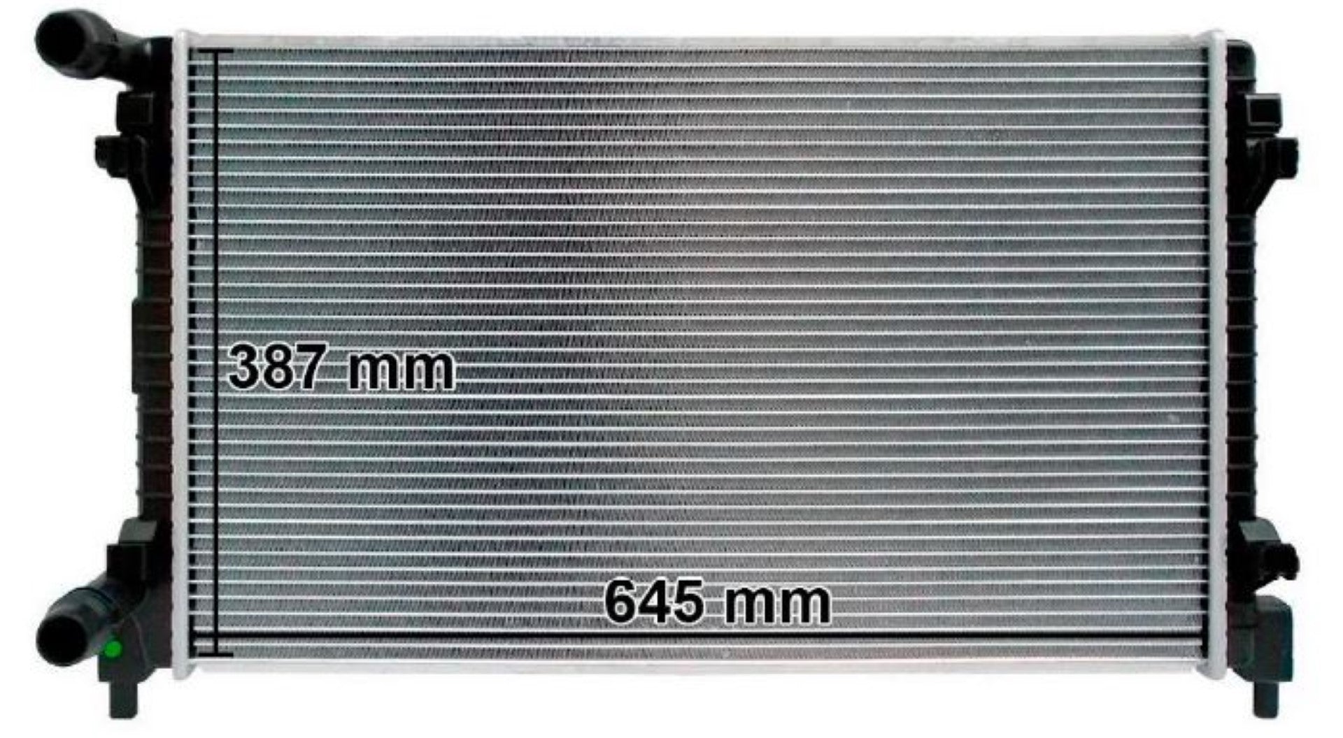Radiador Automotriz VW Virtus 20-23 Seat Ibiza 18-20