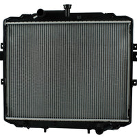 Radiador Automotriz Hyundai  H100 T/M 99-10 26mm Tubo Soldado