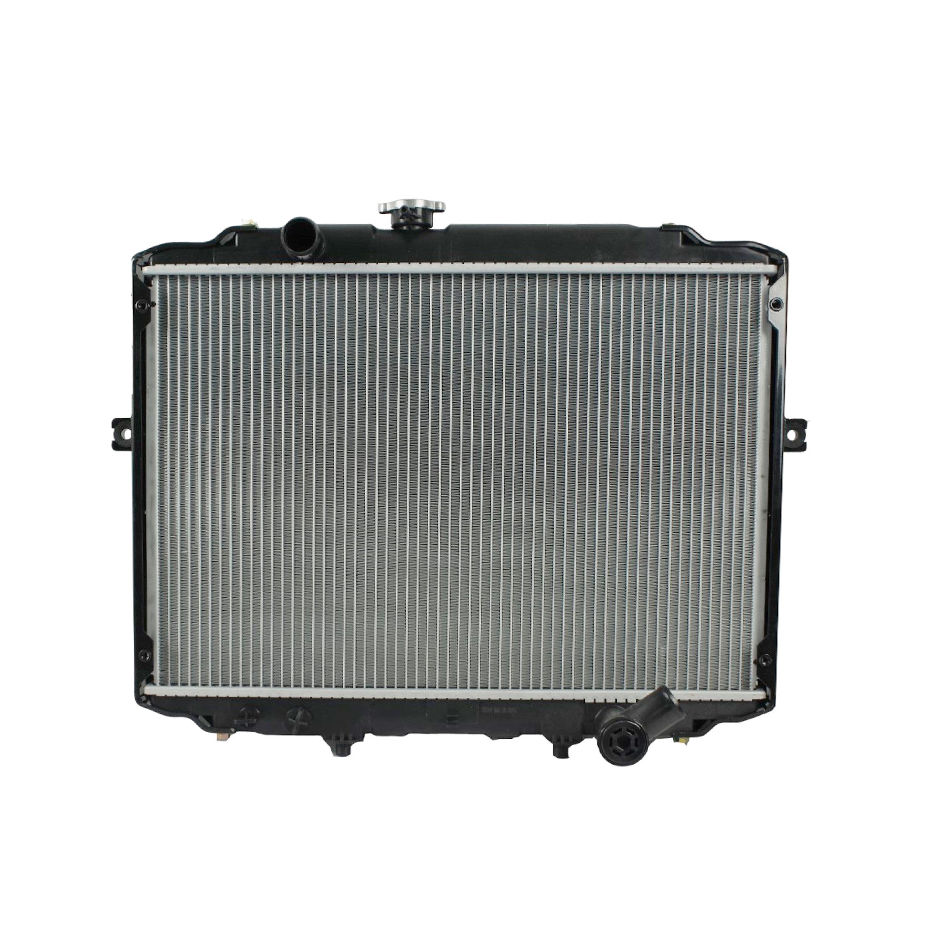 Radiador Automotriz Hyundai  H-100 Gasolina T/M T/M 99-08 26mm Tubo Soldado