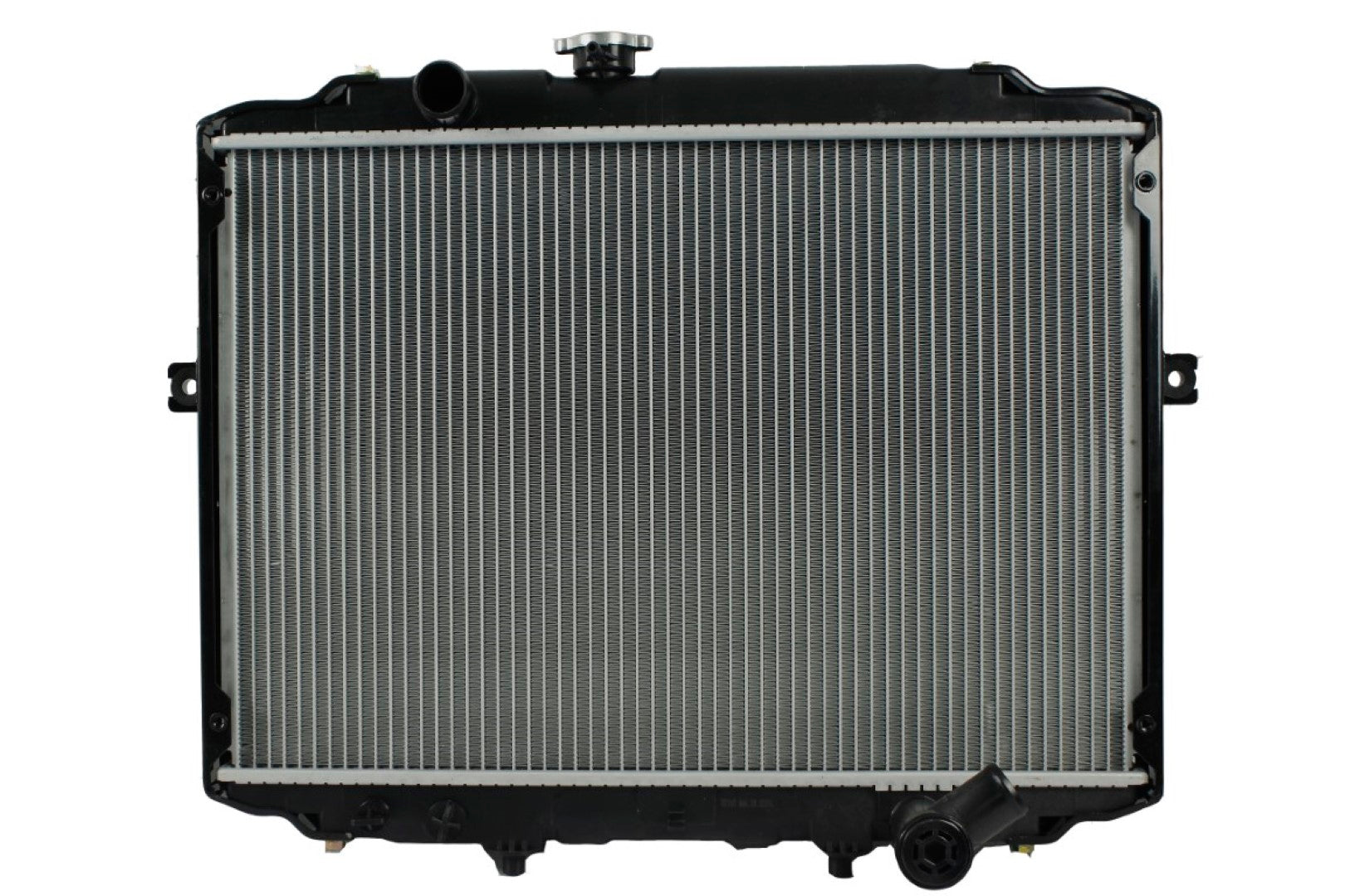 Radiador Automotriz Hyundai  H-100 Gasolina T/M T/M 99-08 26mm Tubo Soldado
