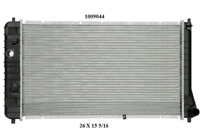 Radiador Automotriz Cavalier Sunfire T/M 95-02 34mm Aluminio M-M.USA- RADIADORES DEYAC