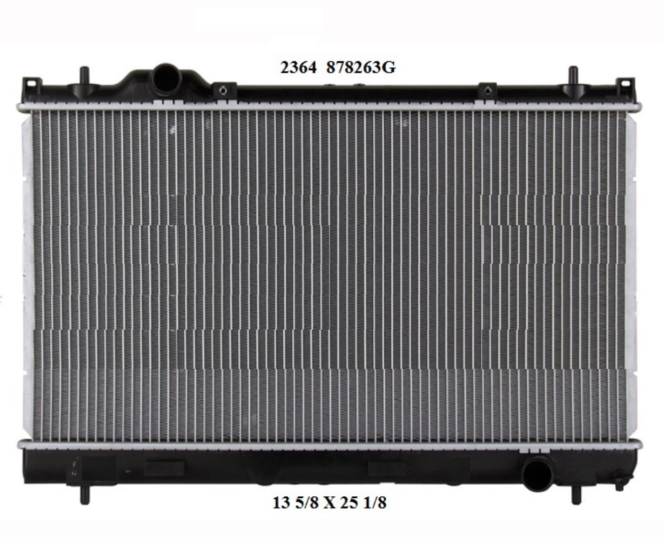 Radiador Automotriz Neon T/M 00-07 34mm Aluminio M-M.USA- RADIADORES DEYAC