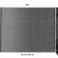 Radiador Automotriz Pick Up T/M 02-06 42mm Aluminio M-M.USA- RADIADORES DEYAC
