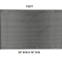 Radiador Automotriz Audi Volkswagen, Seat TT Quattro Altea, Leon, Toledo,Bora, Golf, Jetta T/M 06-12 32mm Tubo Soldado-M USA- RADIADORES DEYAC