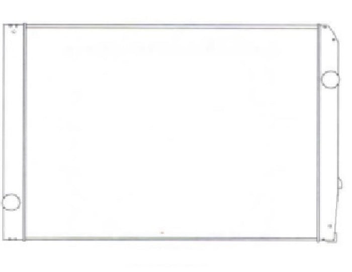 Radiador Tracto Camión Mercedes Benz Multego 460 06-09 Aluminio/Aluminio-BIG TRUCK- RADIADORES DEYAC