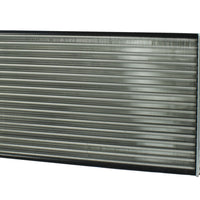 Radiador Automotríz Volkswagen Caribe Atlantic 80-84 34mm Aluminio M