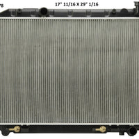 Radiador Automotriz Nissan  Murano S SE, SL T/A 03-07 16mm Tubo Soldado