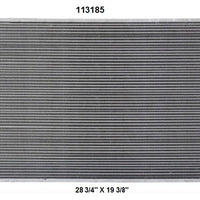 Radiador Automotriz Ford Lincoln Explorer Flex,MKT T/EXT 10-16 16mm Tubo Soldado