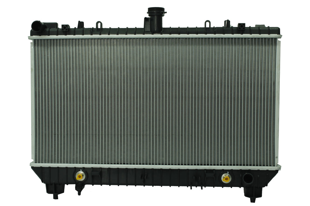 Radiador Automotriz GM  Camaro 1ss,2ss,ss T/A 10-11 26mm y 32 mm Tubo Soldado