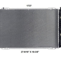 Radiador Automotriz Ford Mercury, Lincoln Crown victoria Crown victoria,Grand marquis, Touwn car,Grand marquis T/A 95-97 26mm Tubo Soldado-M USA- RADIADORES DEYAC