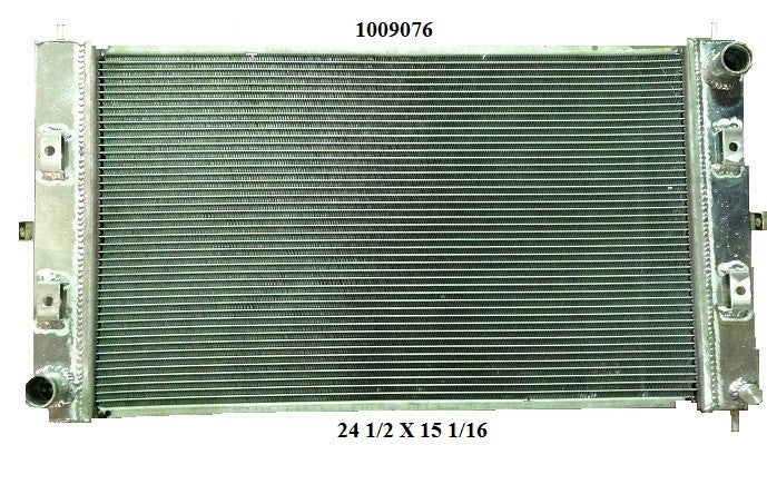 Radiador Automotriz Chrysler Dogee Stratus Cirrus, Turbo T/M 95-00 26mm Tubo Soldado-M USA- RADIADORES DEYAC