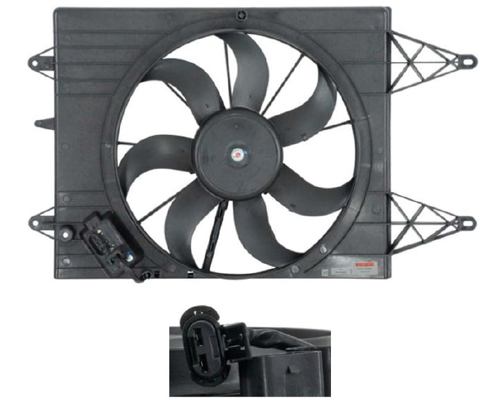 Motoventilador Automotríz Volkswagen Gol Saveiro 18-21