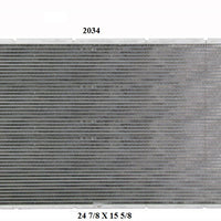 Radiador Automotriz Audi  A4 Avant,Quattro,Confort,  Passat,GL  T/A 96-05 22mm Tubo Soldado-M USA- RADIADORES DEYAC