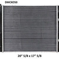Radiador Montacargas Komatsu SEE 20 3/4 x 17 1/4 x 48mm-MONTACARGAS- RADIADORES DEYAC