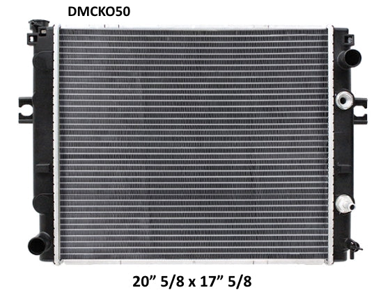 Radiador Montacargas Komatsu SEE 20 3/4 x 17 1/4 x 48mm-MONTACARGAS- RADIADORES DEYAC