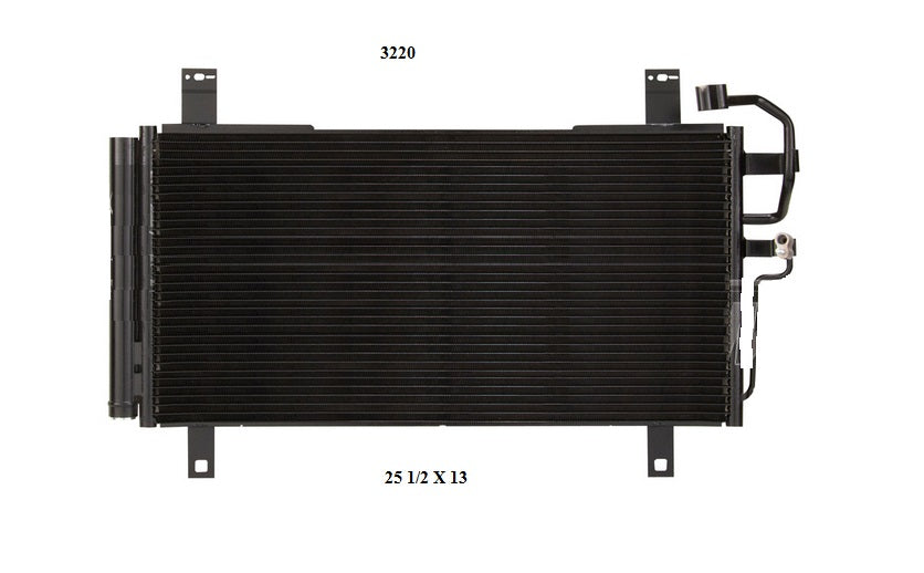 Condensador Automotriz Mazda 6 03-08-CONDENSADORES- RADIADORES DEYAC