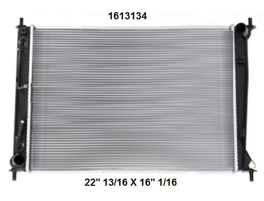 Radiador Automotriz Kia Soul T/A 10-11 16mm Tubo Soldado-M USA- RADIADORES DEYAC