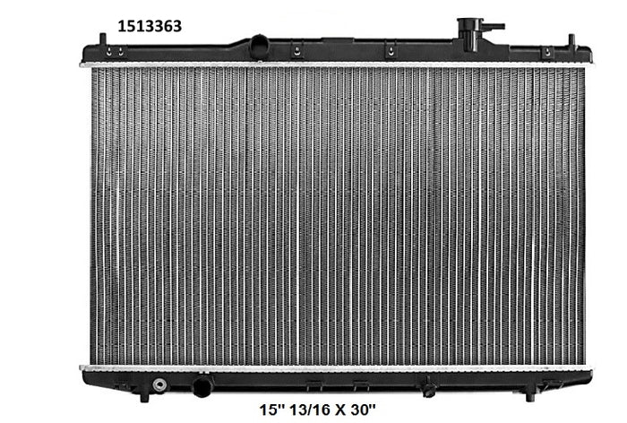 Radiador Automotriz Honda Acura Accord TLX T/A T/M 03-16 16mm Tubo Soldado-M USA- RADIADORES DEYAC