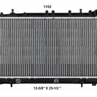 Radiador Automotríz NX Tsuru Sentra Tsubame T/A 91-15 23mm Aluminio M
