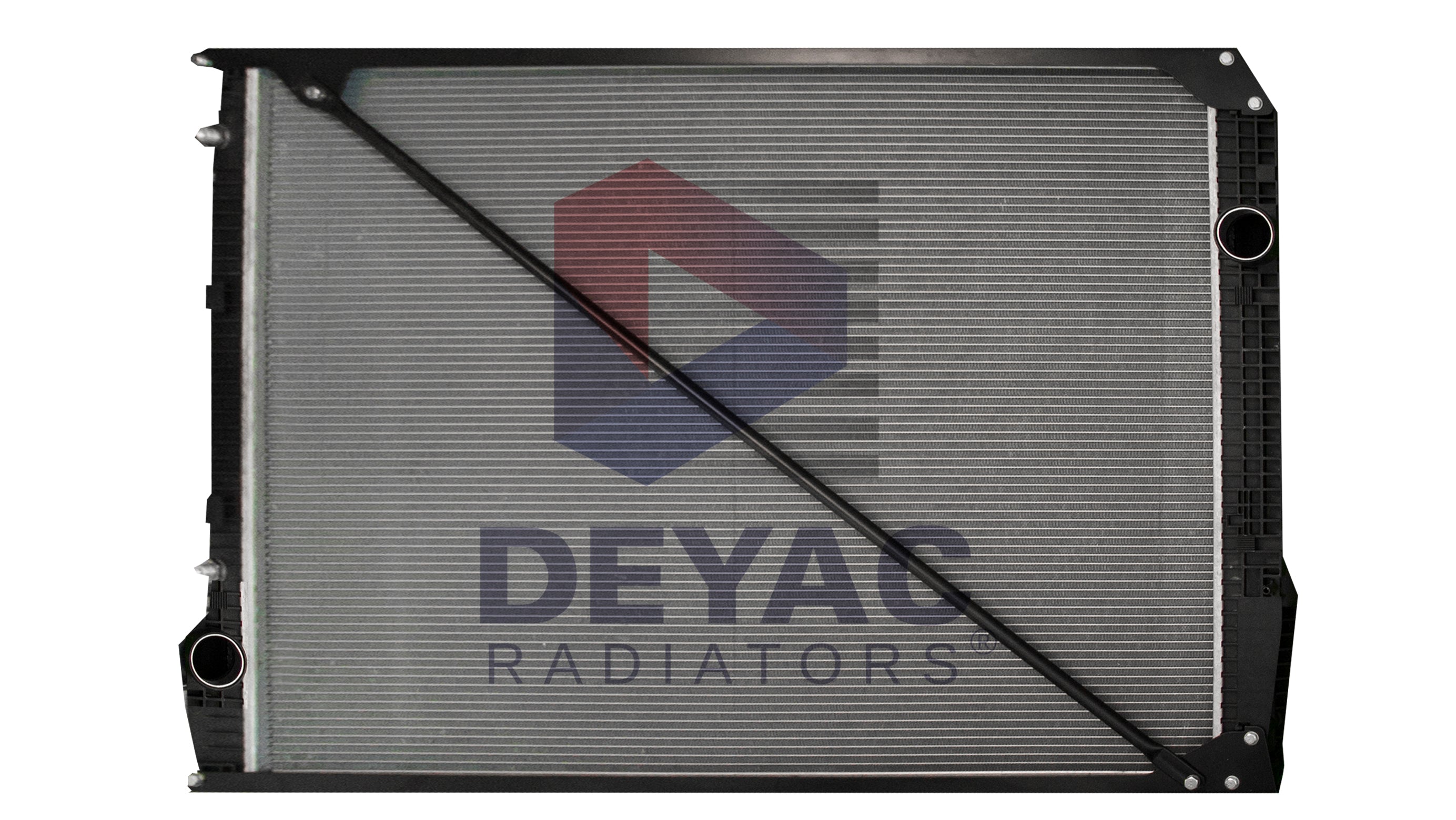 Radiador Tracto Camión Mercedes Benz Multego 460 06-09 Plástico/Aluminio T/A-BIG TRUCK- RADIADORES DEYAC
