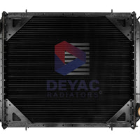 Radiador Tracto Camión Freightliner D 120 98-03 Fierro/Aluminio T/M-BIG TRUCK- RADIADORES DEYAC