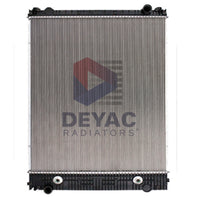 Radiador Tracto Camión Freightliner 180 SD Business Class M2 106 112 07-13 Plástico/Aluminio T/A-BIG TRUCK- RADIADORES DEYAC