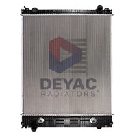 Radiador Tracto Camión Freightliner Business Class M2 106 112 08-15 Plástico/Aluminio T/A-BIG TRUCK- RADIADORES DEYAC