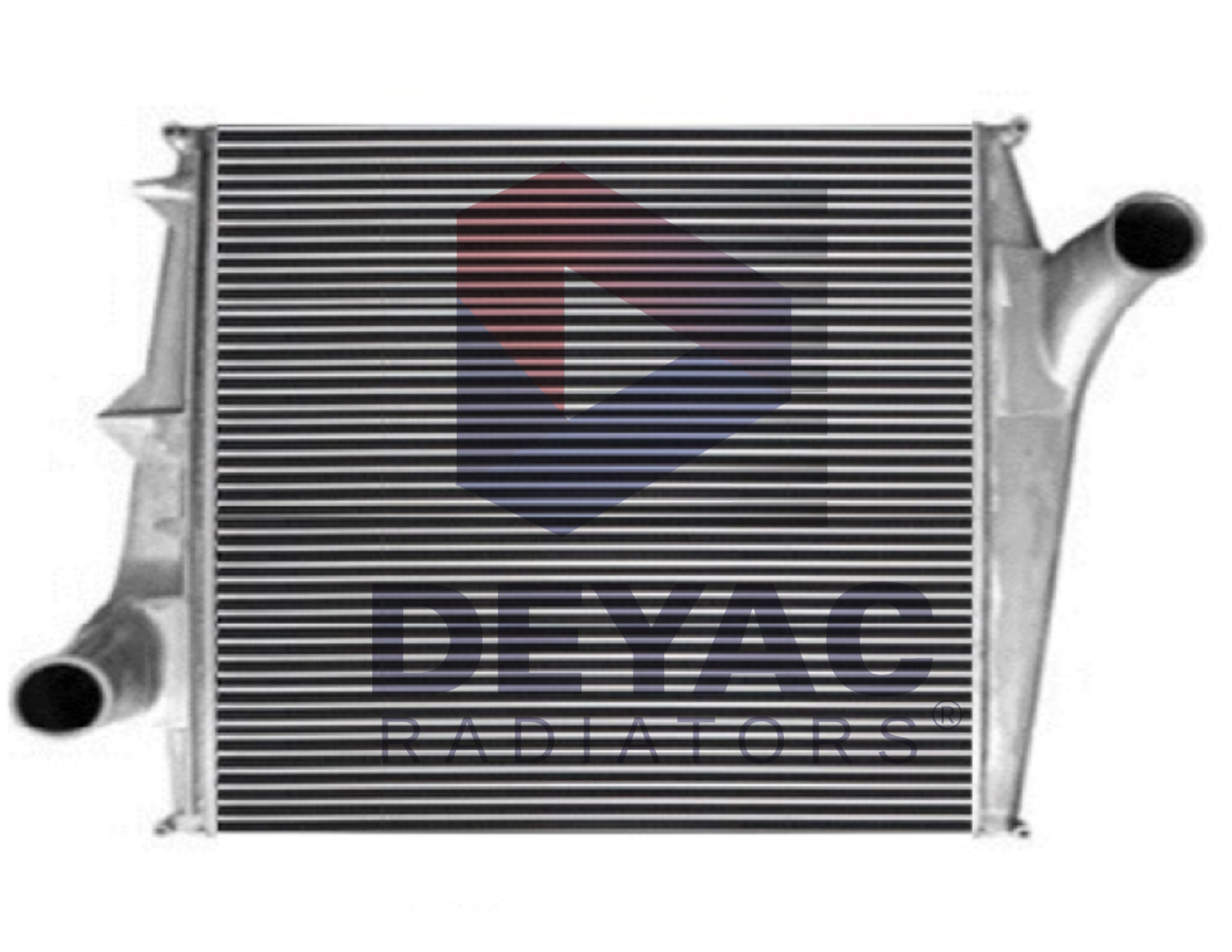 Post Enfriador Volvo Brida 67 mm-POST ENFRIADOR- RADIADORES DEYAC