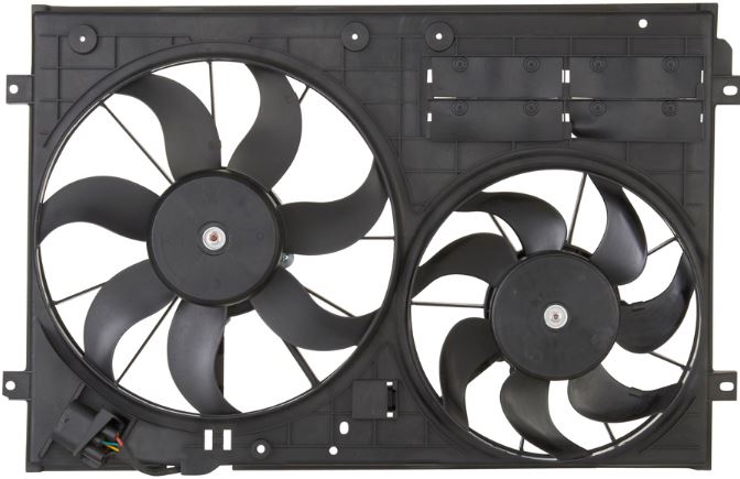Motoventilador Automotriz Audi A3 03  10  Eos Bora Jetta Tiguan 06  10