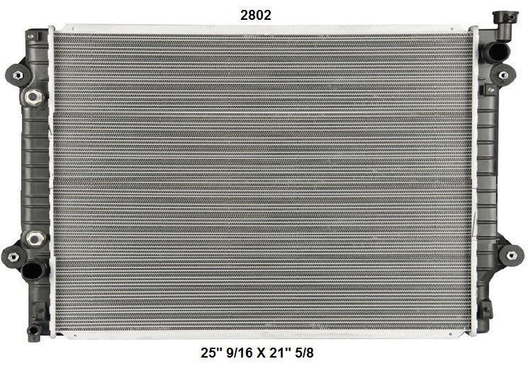 Radiador Automotriz Toyota  Tacoma  T/A 05-15  22mm Tubo Soldado-M USA- RADIADORES DEYAC