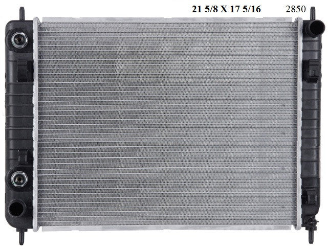 Radiador Automotriz GM   HHR SS SS Panel, Confort LT, Elegance LT T/A 06-11 22mm Tubo Soldado-M USA- RADIADORES DEYAC