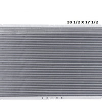 Radiador Automotriz GM  Express 1500 2500, 3500, Savana 1500, 2500 T/A 04-14  26mm Tubo Soldado-M USA- RADIADORES DEYAC