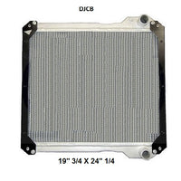Radiador Tracto Camión JCB Bambord 3CX Sistemaster Retro Excavadora Aluminio/Aluminio T/M