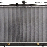 Radiador Automotriz Lexus Toyota RX350 Sienna T/A 10-15 42mm Tubo Soldado-M USA- RADIADORES DEYAC