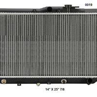 Radiador Automotriz Accord Prelude T/A 90-96 23mm Aluminio M-M.USA- RADIADORES DEYAC