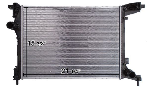 Radiador Automotriz Neon 17-18  Estandar
